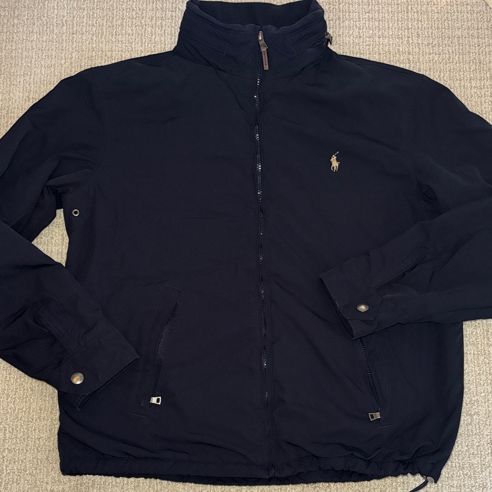 Polo by Ralph Lauren Men's Fleece Lined Windbreaker
